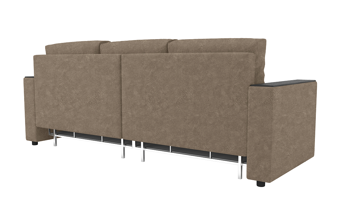 Гермес / Диван - кровать 3-х мест велюр милано стоун